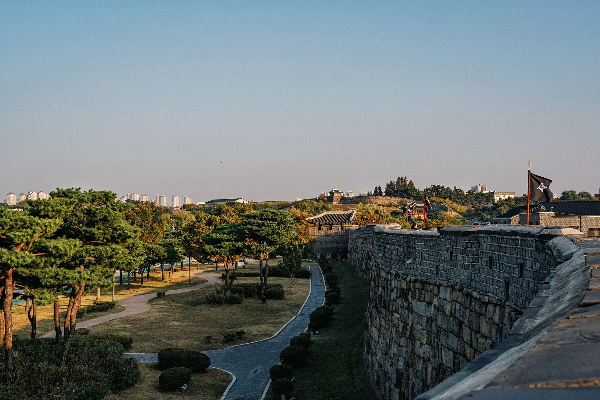 East from Janganmun Gate