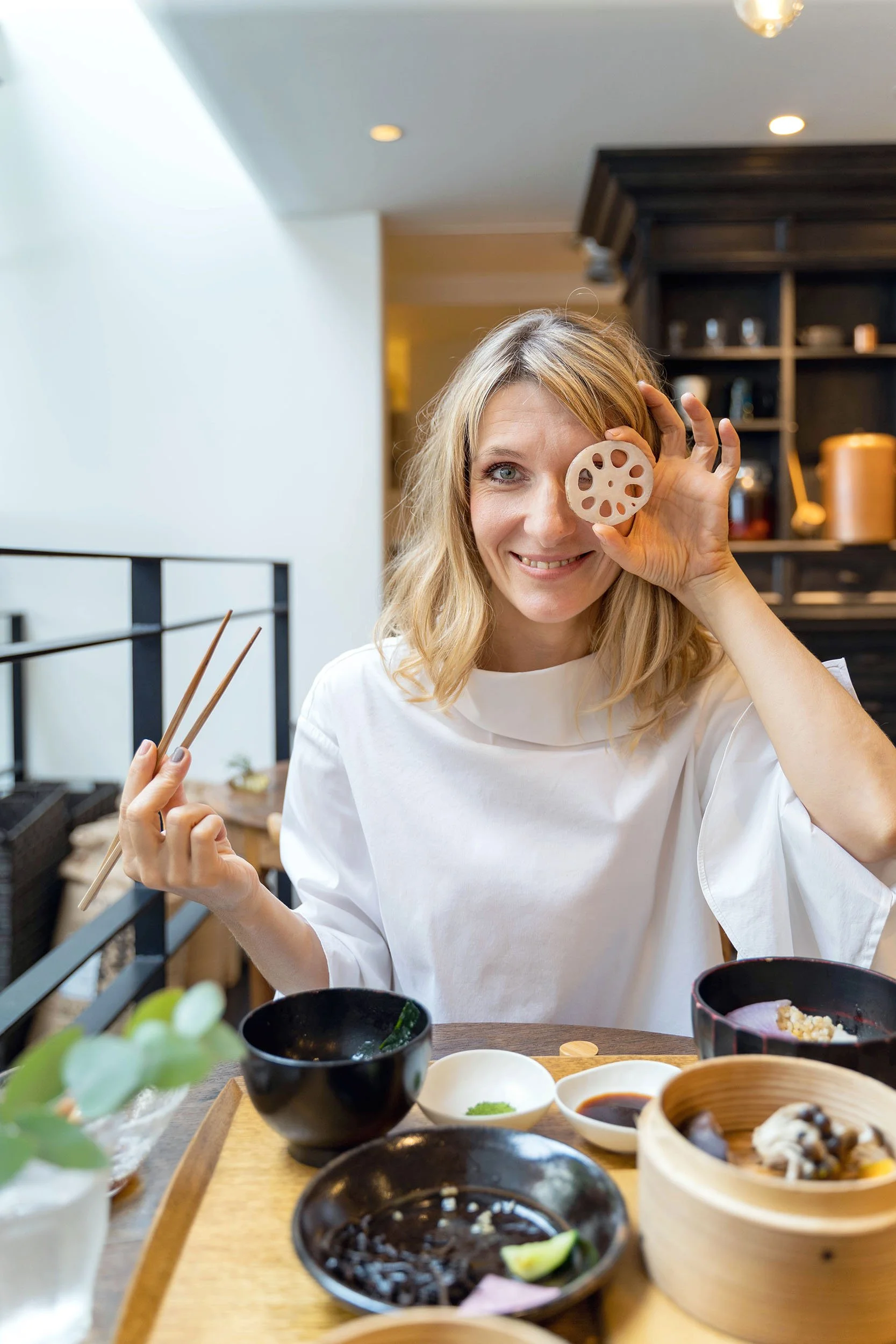 holistic health coach photoshoot in tokyo