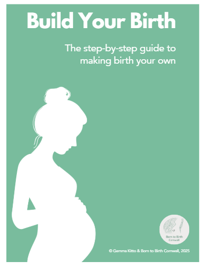 the front page of the Build Your Birth birth planning and preparation course workbook
