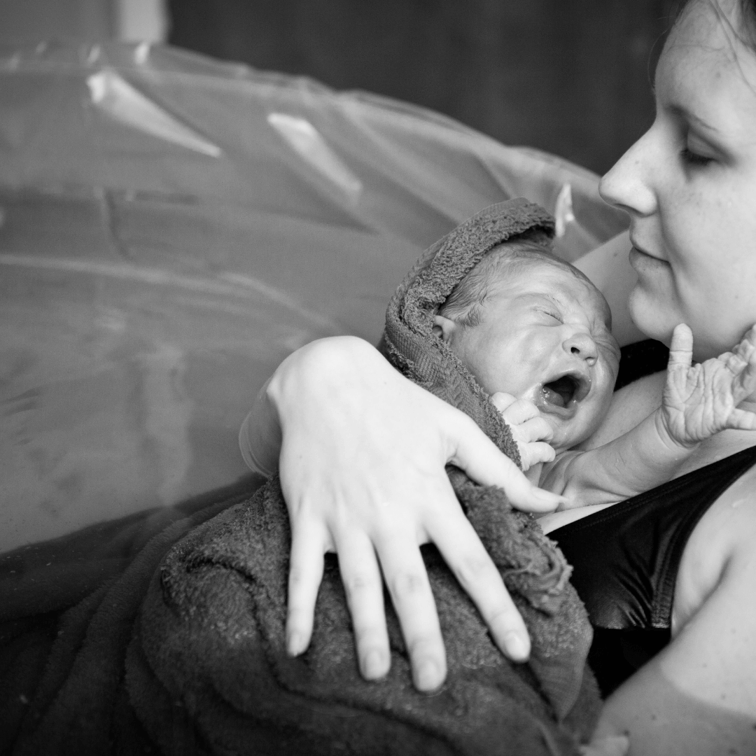 #20: Amy’s empowering, happy and calm hospital waterbirth story…