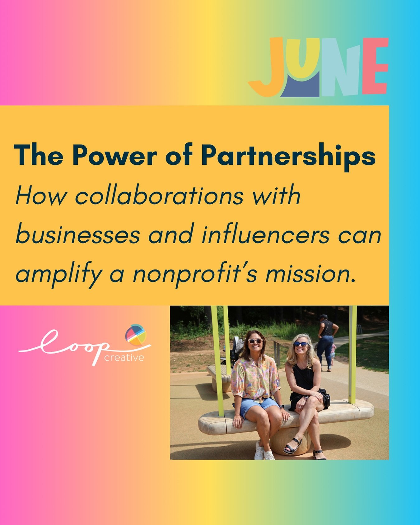 JUNE blog is live! The Power of Partnerships: How collaborations with businesses and influencers can amplify a nonprofit&rsquo;s mission. Strategic partnerships can be game-changers for #nonprofits, allowing them to reach wider audiences, boost credi