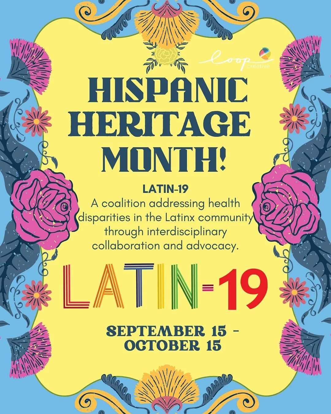 🎉 Hispanic Heritage Month: Community Spotlight 🎉 This month, we&rsquo;re lifting up Latinx-led organizations whose work is rooted in equity, empowerment, and cultural pride across the Triangle.

🟧 LATIN-19
&ldquo;Health equity starts with communit