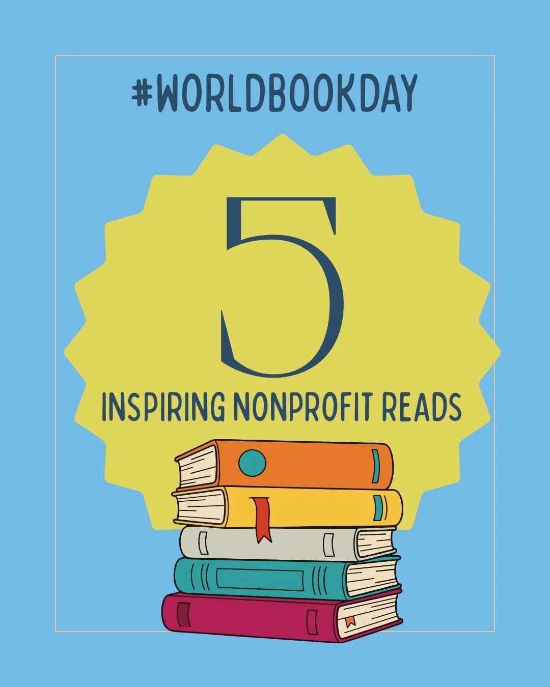 WORLD BOOK DAY // We found 5 inspiring nonprofit reads to celebrate World Book Day. Each one represents a different angle of nonprofit leadership, storytelling, or impact.

📕 The Promise of a Pencil - Adam Braun / A reminder that bold ideas grow whe