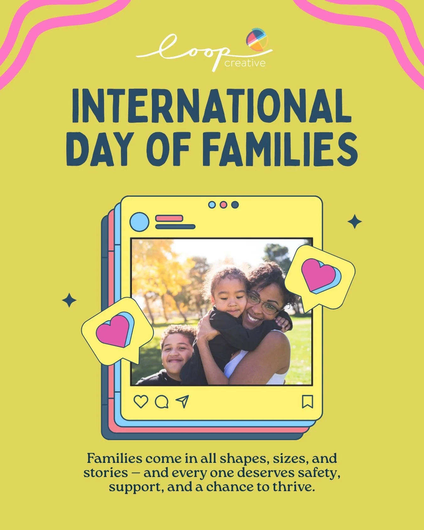 Families come in all shapes, sizes, and stories &mdash; and every one deserves safety, support, and a chance to thrive. On International Day of Families, we&rsquo;re lifting up the work of Families Together NC, whose wraparound support helps families