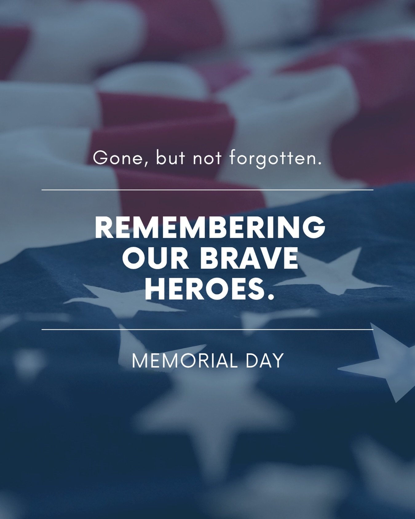 Honoring the lives lost and the families who carry their legacy. Today, we remember with gratitude.
#MemorialDay