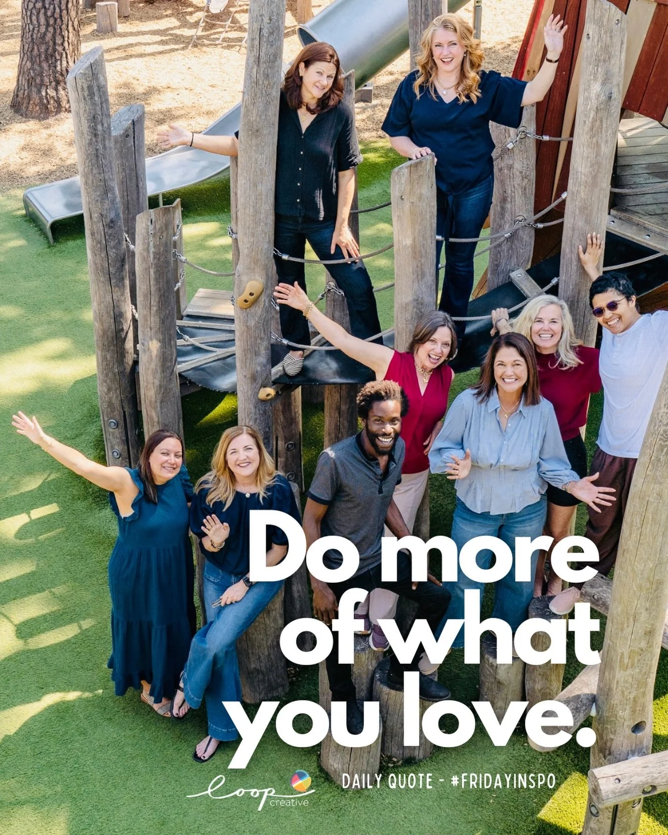 From the Loop Creative team: keep choosing the work, the people, and the passions that energize you. Happy Friday! 

📸 by @bethloweryphotography 

#nonprofitmarketing