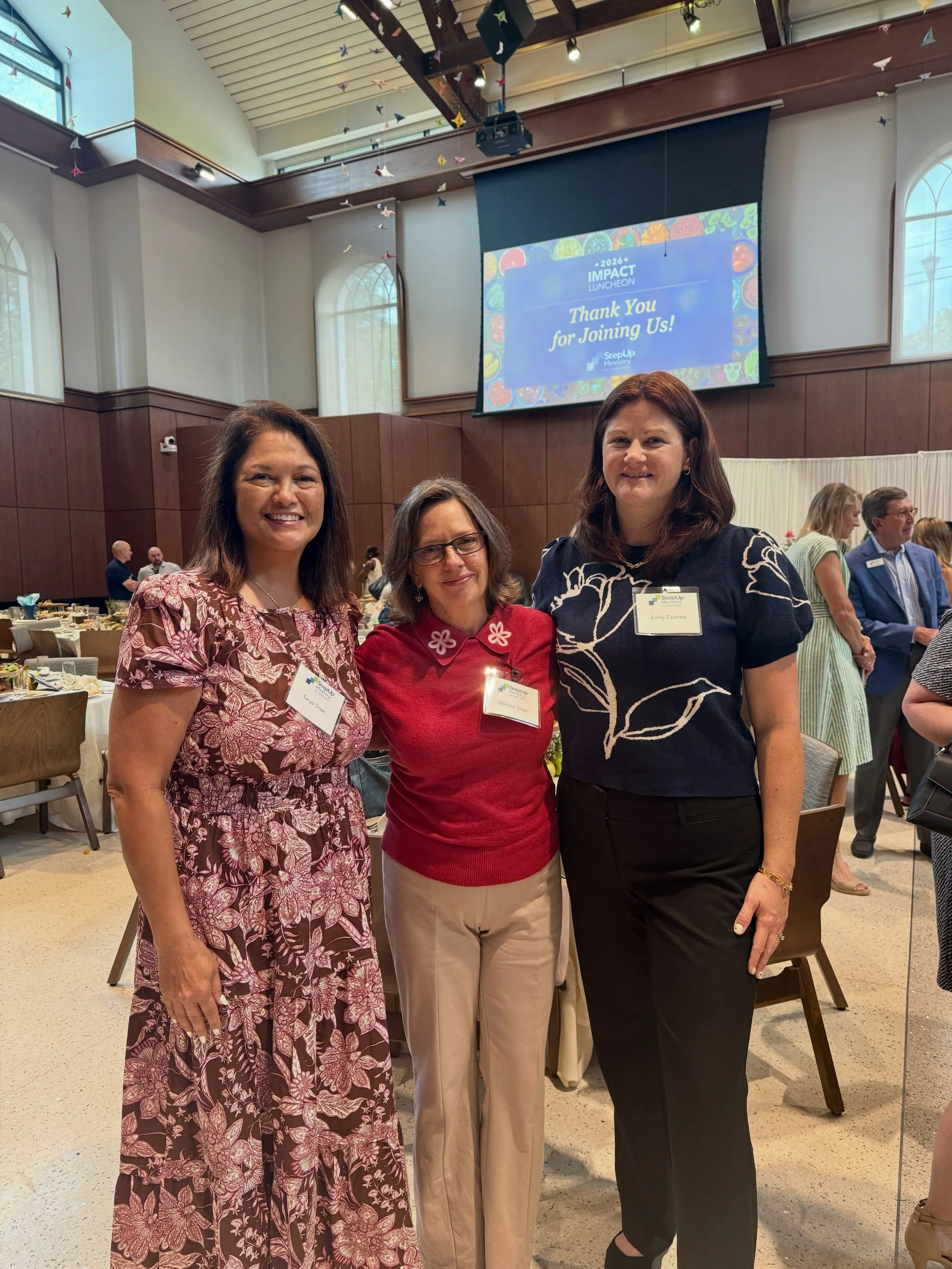 We were honored to attend the 15th Annual Impact Luncheon for @stepupministry alongside 234 community members from across the #Triangle.
We&rsquo;re inspired by the incredible support shown for StepUp&rsquo;s mission to help individuals achieve stabi