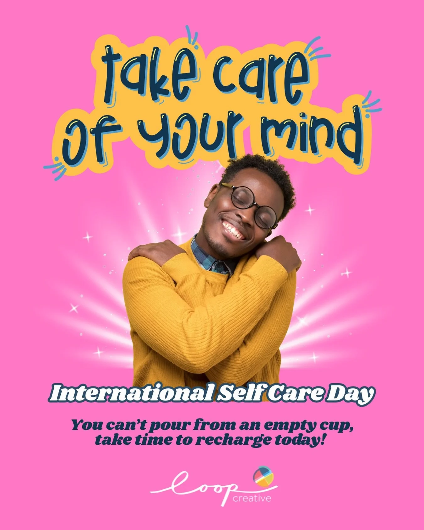 It&rsquo;s Friday and it&rsquo;s #InternationalSelfCareDay!! You can&rsquo;t pour from an empty cup, take time to recharge today!