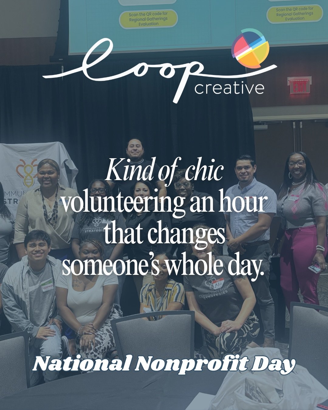 Kind of chic volunteering an hour that changes someone&rsquo;s whole day. 

Kind of chic sharing your favorite nonprofit&rsquo;s social posts so more people see the work.

Kind of chic becoming a monthly donor and keeping programs steady.

Kind of ch