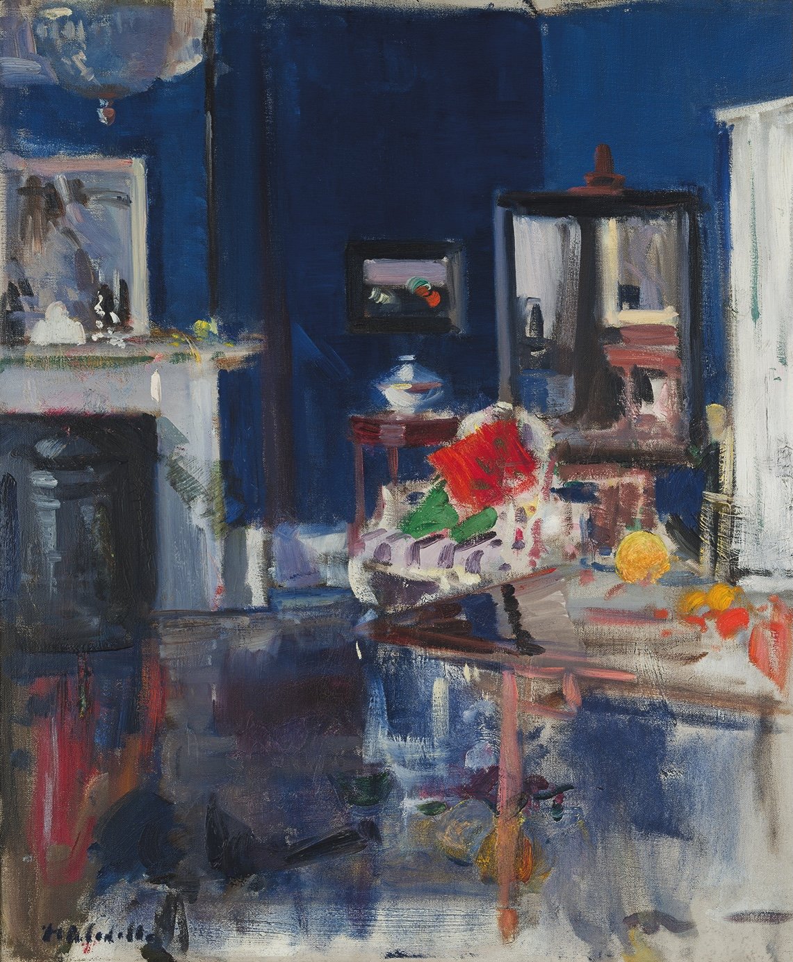 FCB Cadell, St George Street, c.1913. Oil on canvas, 76.5 x 63.5 cm