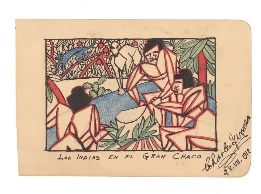 CHARLES GINNER | CAVE PAINTING