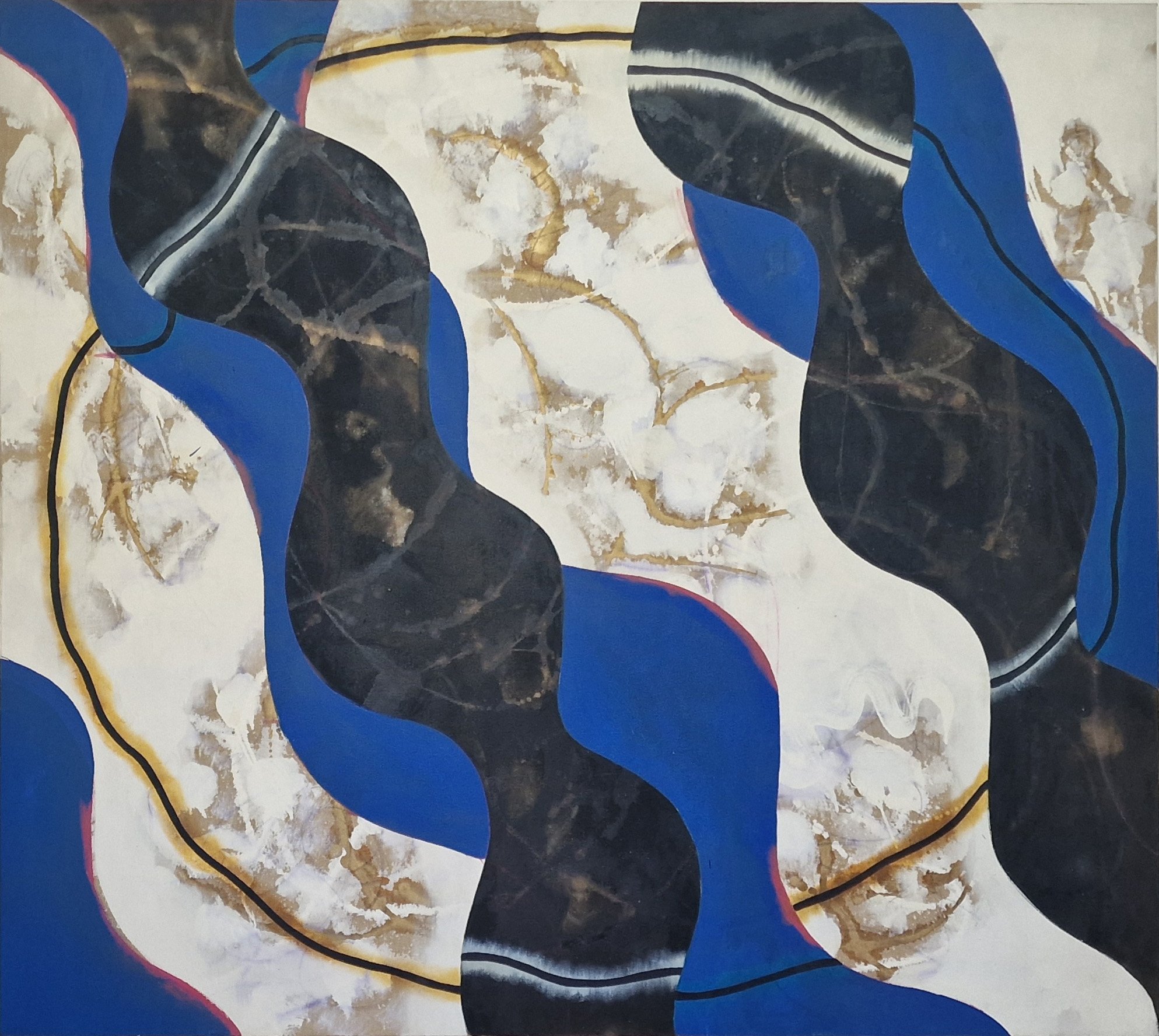 Anthony Bejnamin, Catacaustician, 1963, 152x152cm