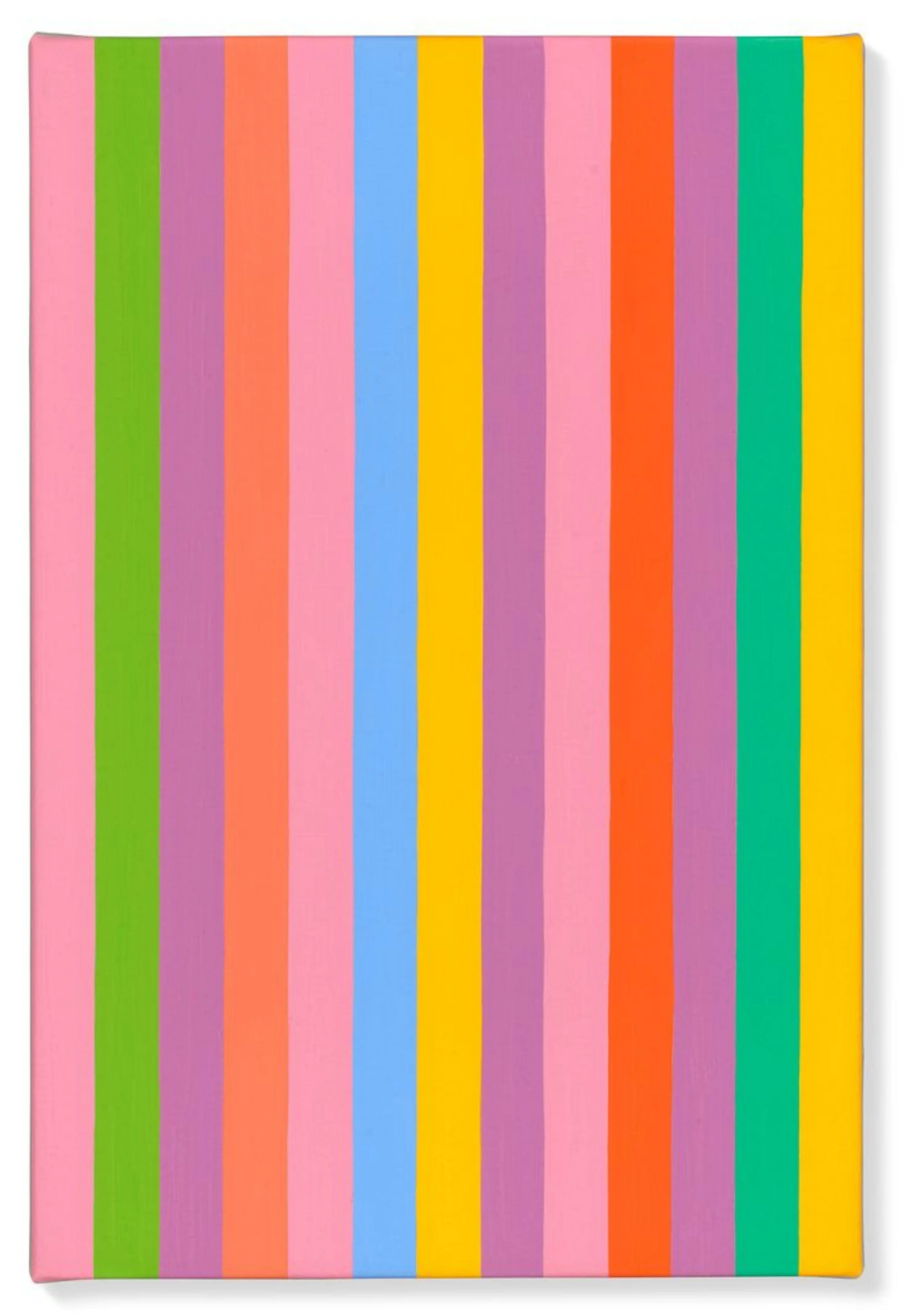 Bridget Riley (b.1931), Rose Rose 12, 2011. Oil on canvas, 37.3 x 25cm
