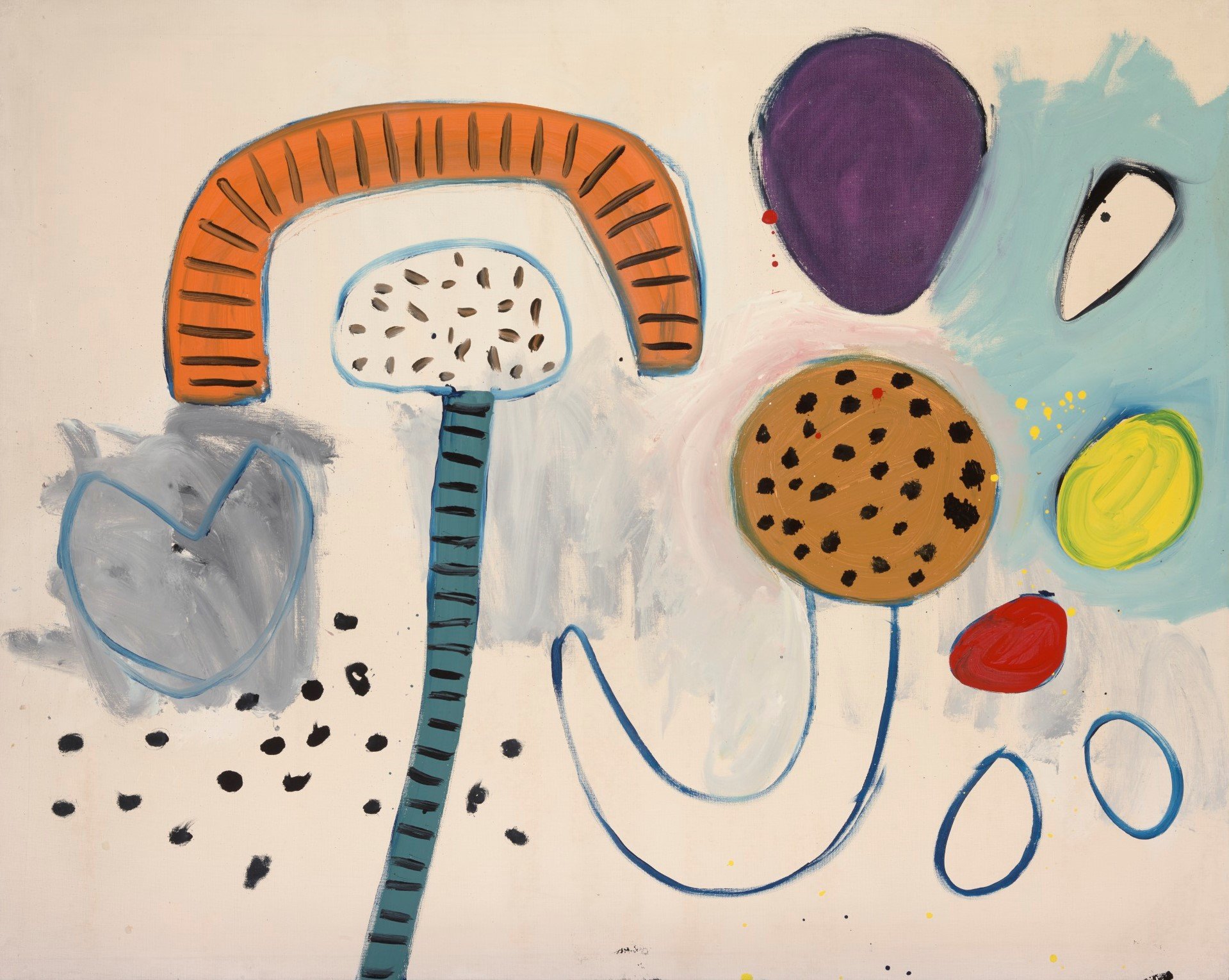 Alan Davie (1920-2014), Joystick No. 1, 1962. Oil on canvas, 122 x 152.5 cm