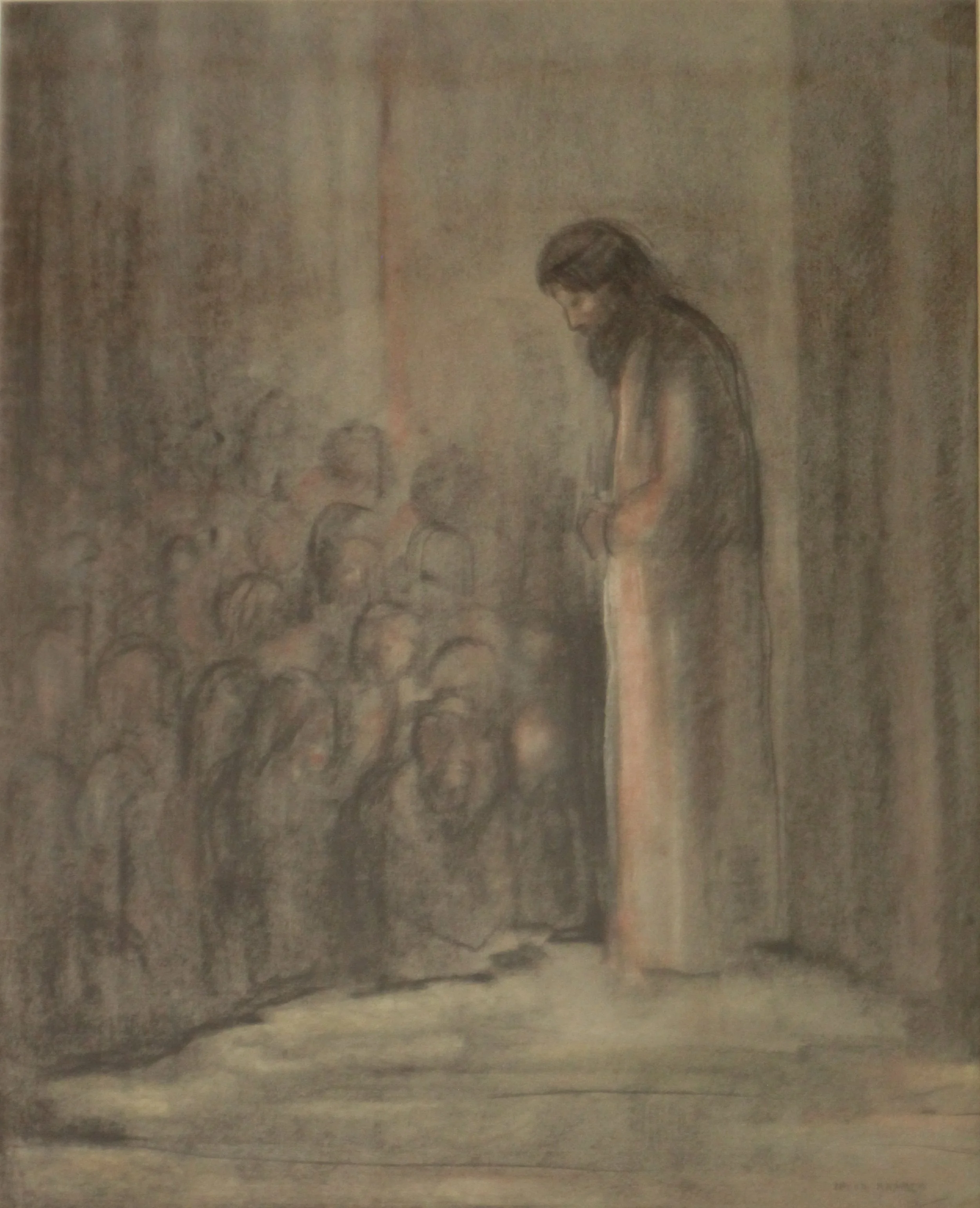 Jacob Kramer (1892-1962) Ecce Homo , 1915.	Chalks on paper, 63 x 47 cm. Courtesy Private Collection
🔴 SOLD