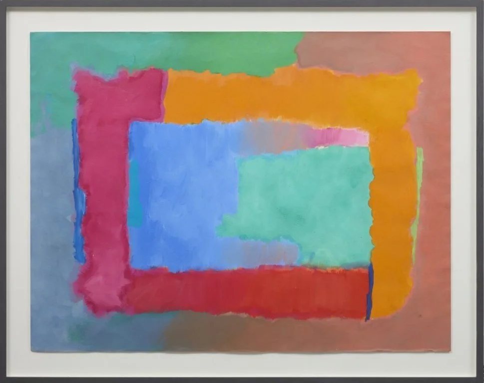 Trevor Bell (1930-2017), Untitled, 1992. Oil on paper, 95 x 115 cm