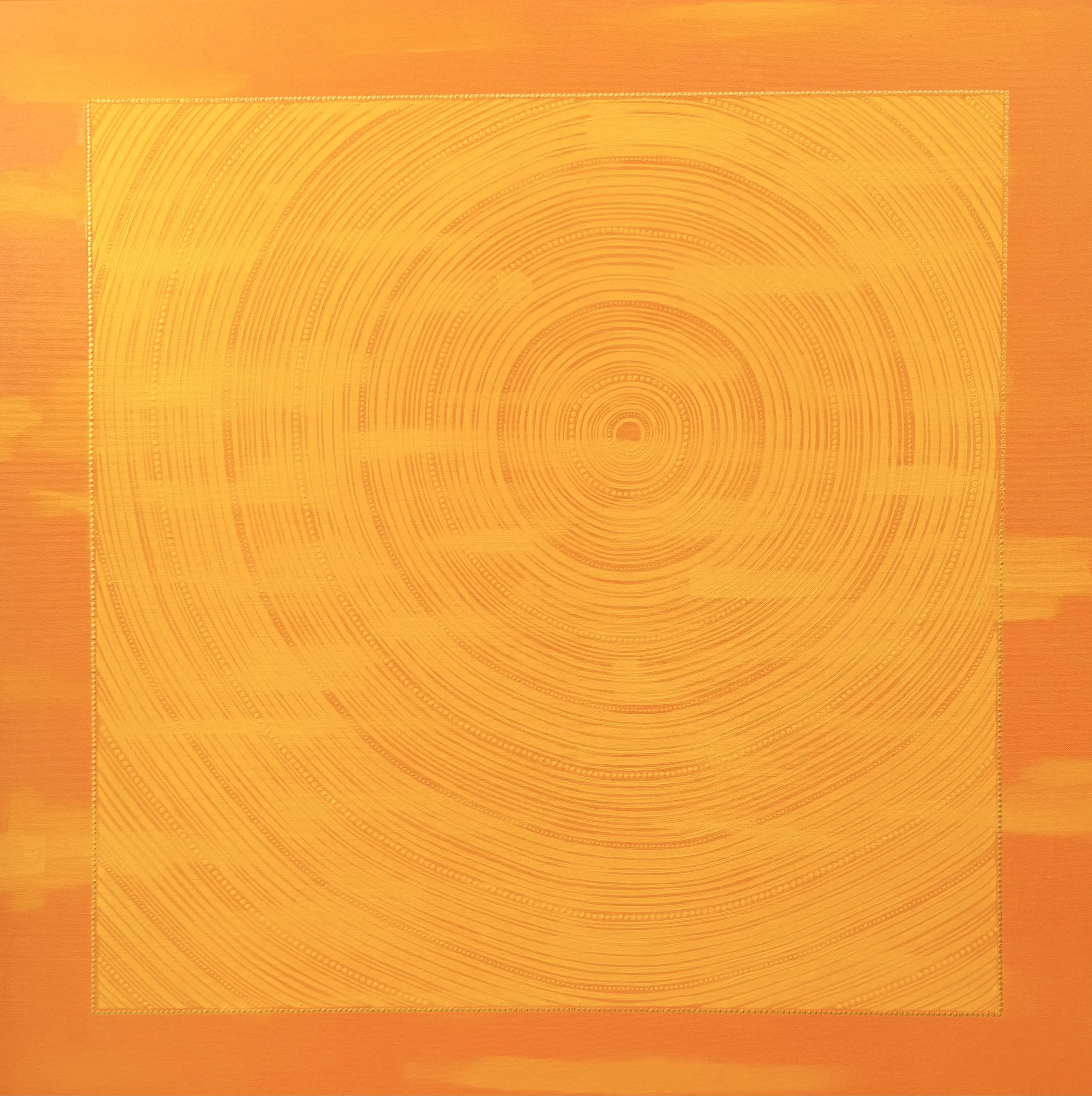 Jasmine Coe, Mother Sun, 2026, 92 x 92cm