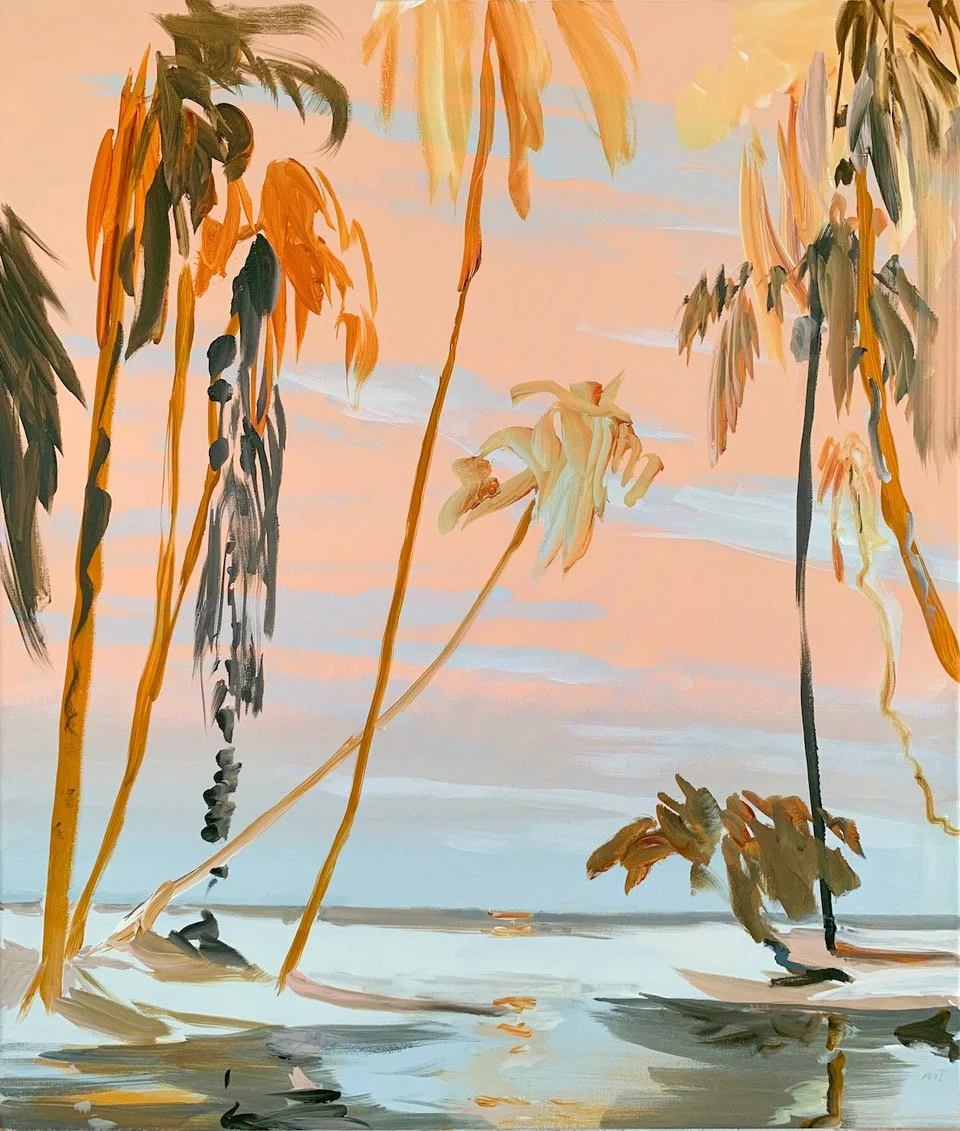 Michael Taylor, Ocean Punch. Acrylic on canvas, 70 x 60cm