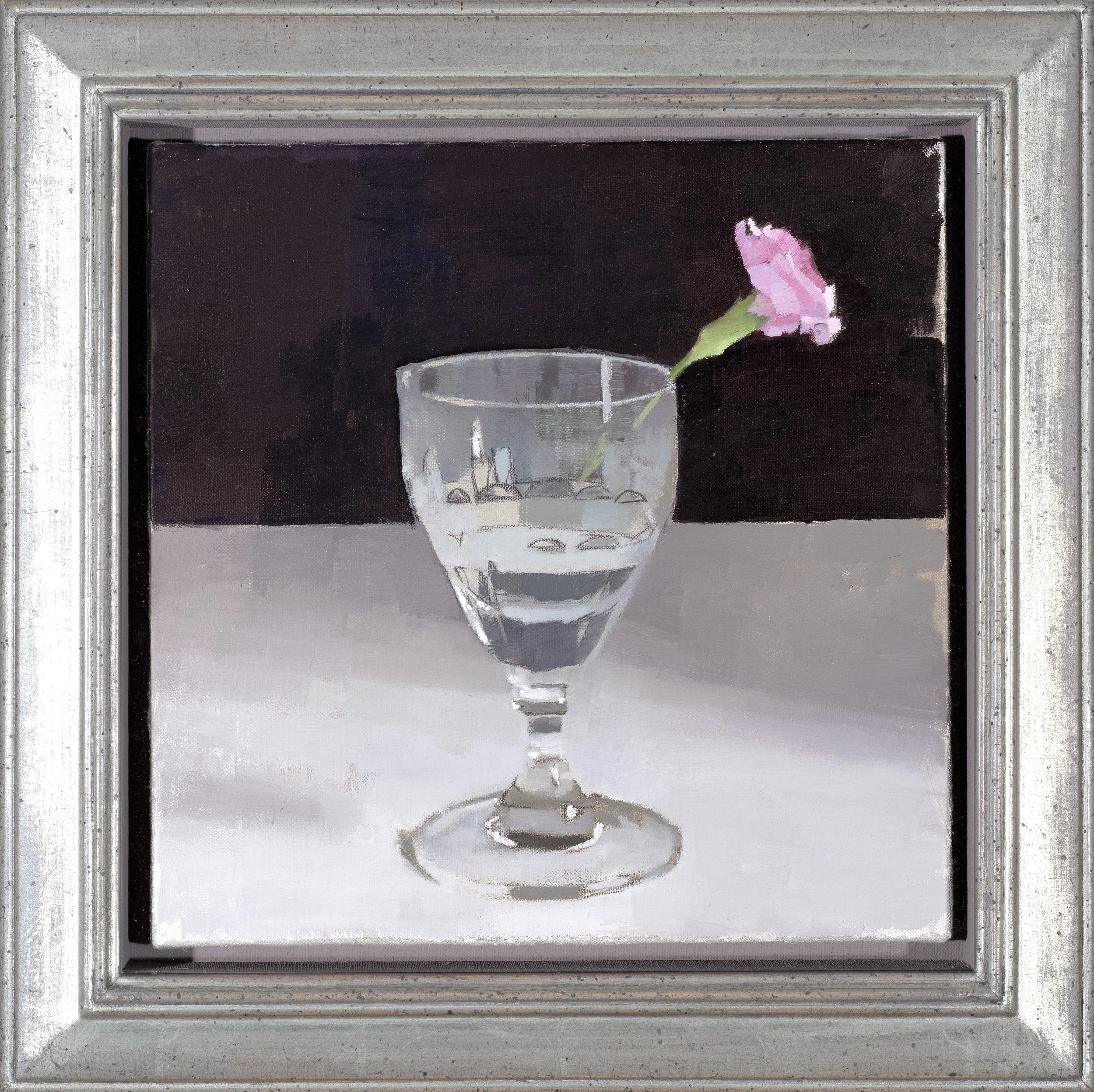 Diarmuid Kelley (b.1972), Justus van Meestraeten (You Go Your Way, I'll Go Mine), 2009. Oil on canvas, 30 x 30cm