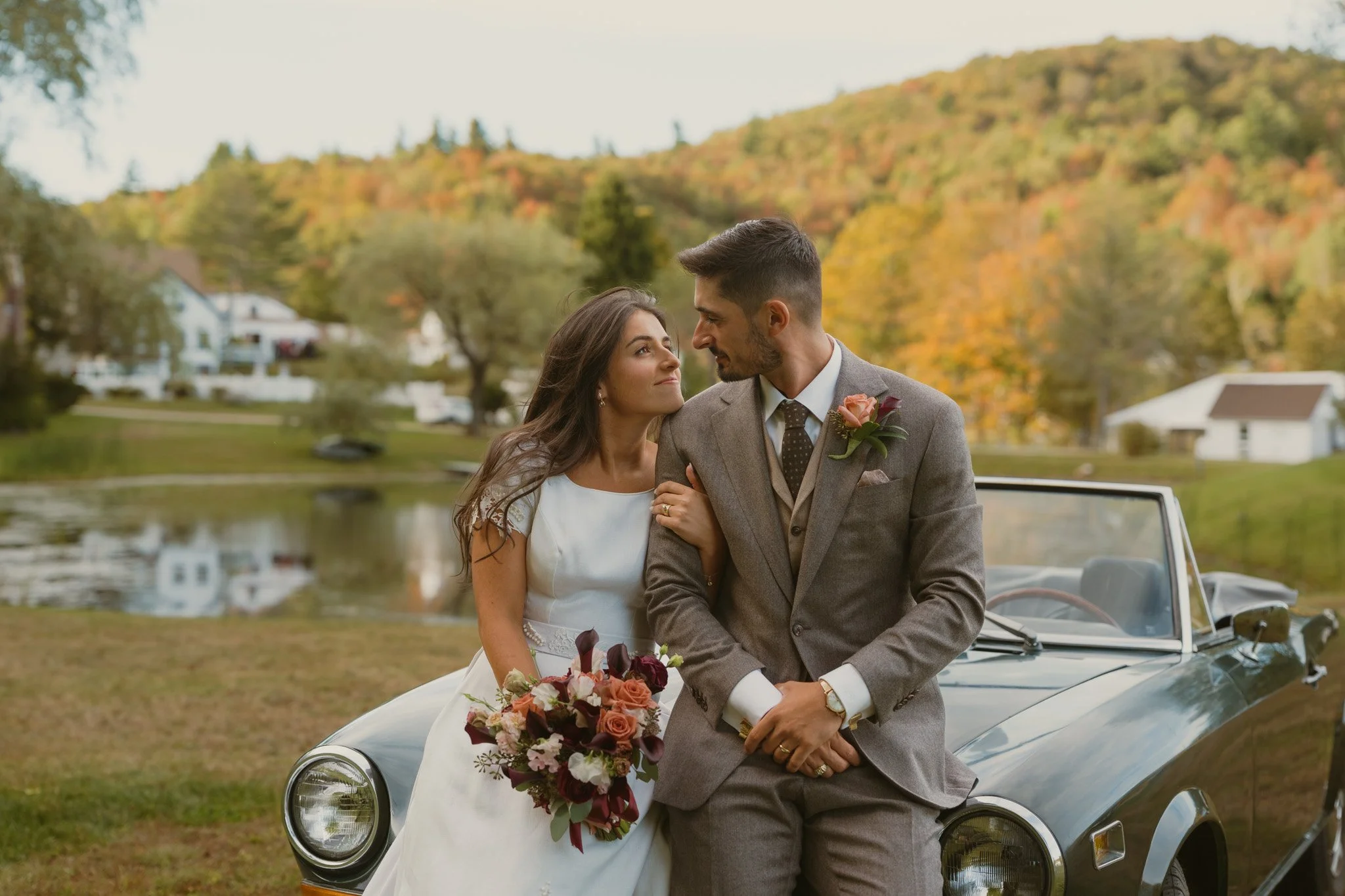 Autumn Wedding in Vermont // Farm Road Estate // Sept 2025