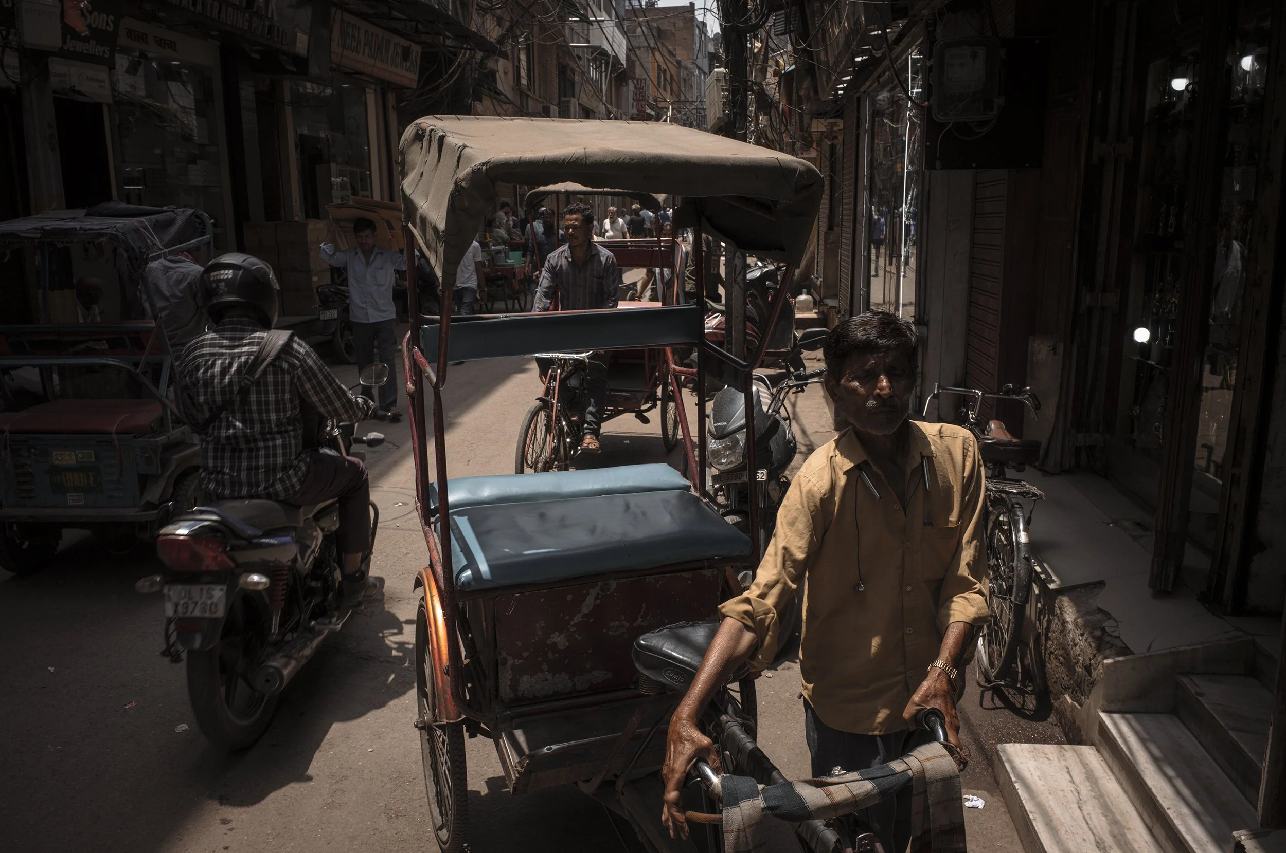 Chandni Chowk, auto-rickshaw driver