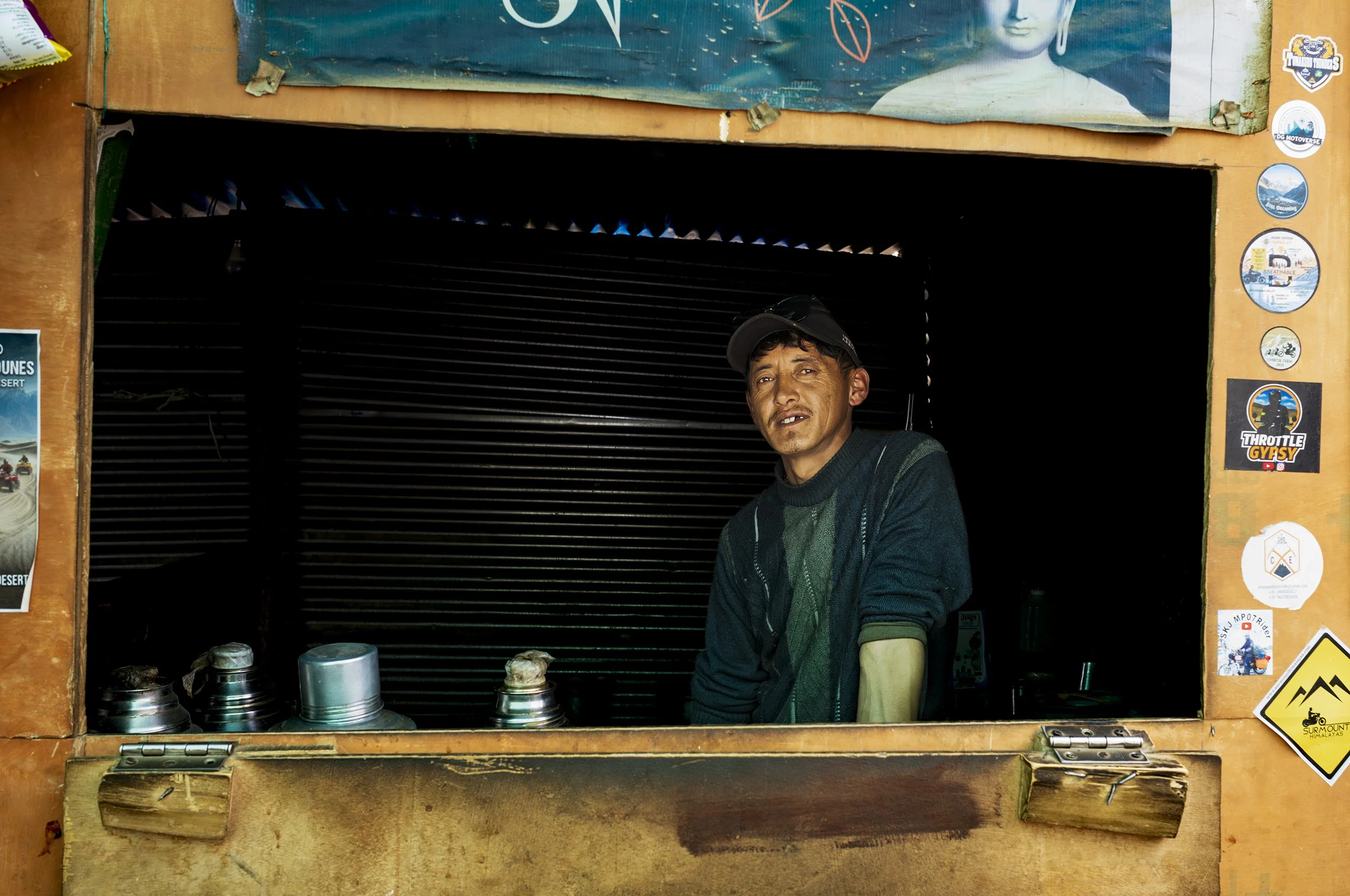 North Pullu, refreshment shack 