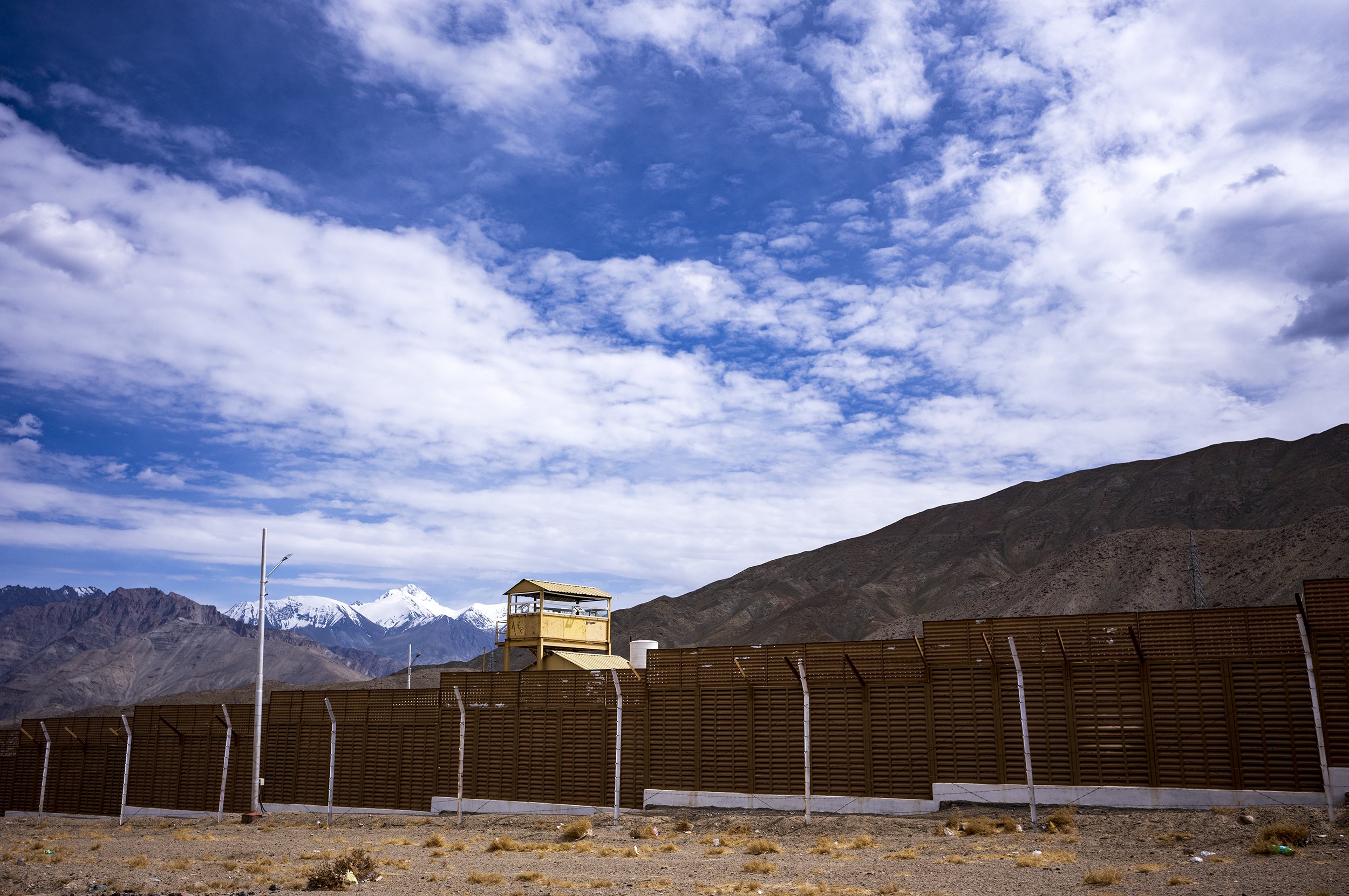 Ladakh is heavily militarised (signs often state that trespassers will be shot)
