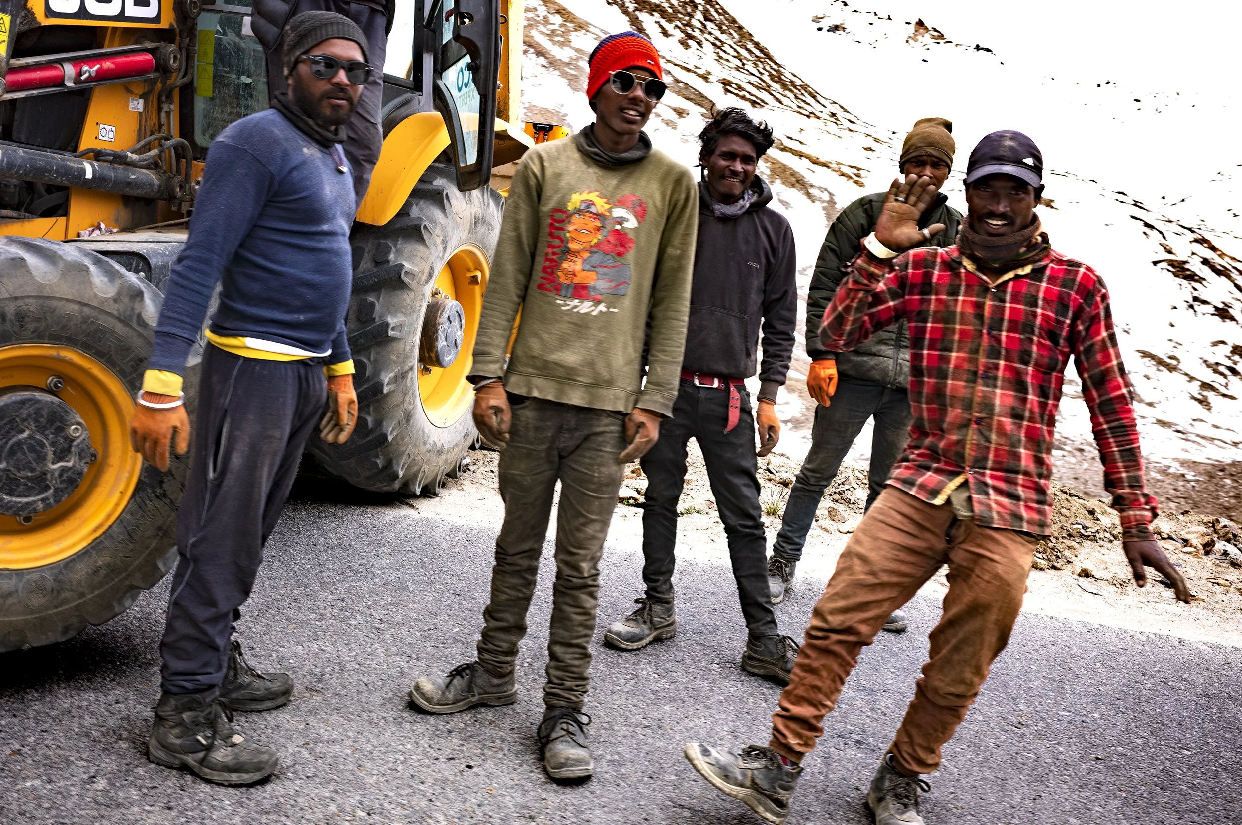 (BRO) at Khardung La pass