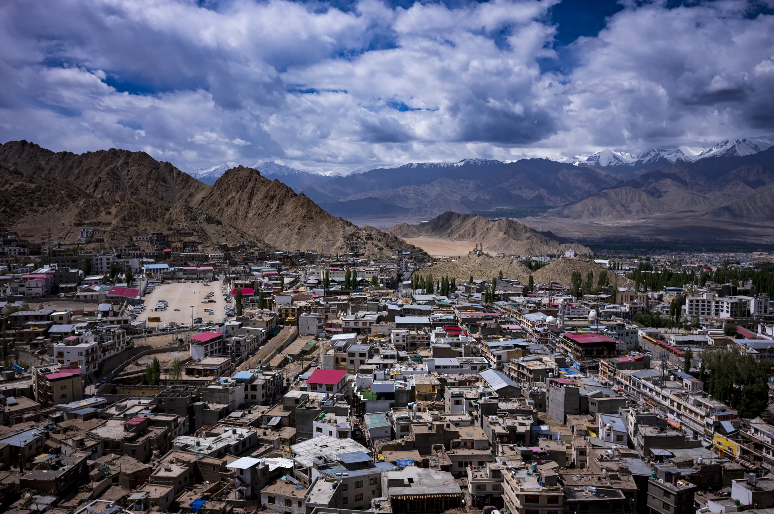 Leh from Leh Palace