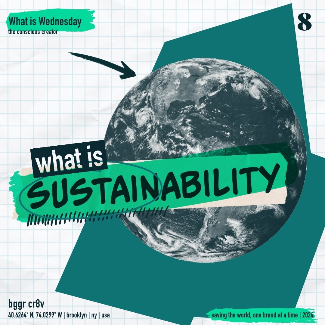 It's 'What is Wednesday,' and we're diving into 'Sustainability.' 🌍💡 It's our guide to living and doing business in harmony with the planet. 🌱 
Did you know 73% of consumers are shifting towards eco-friendly habits? 

How are you embracing sustain