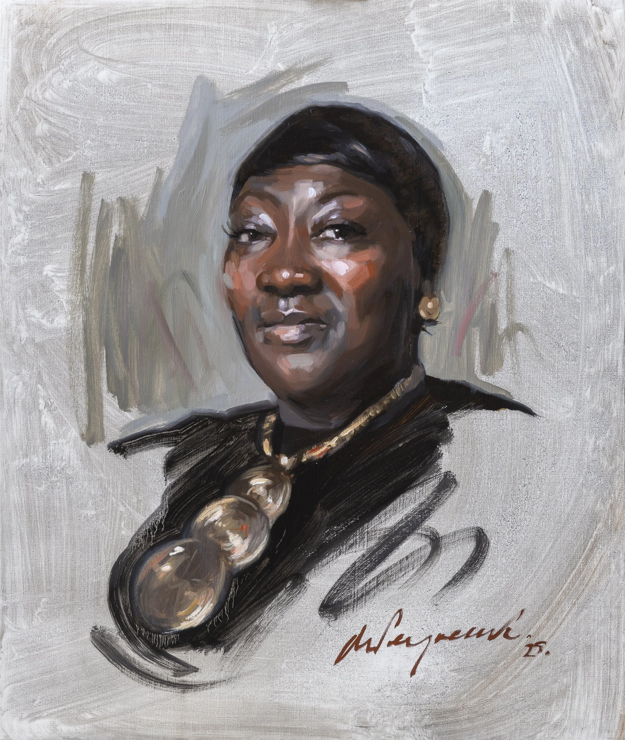 Head Study of Lady Phyll Akua Opoku-Gyimah
Gifted to the sitter.