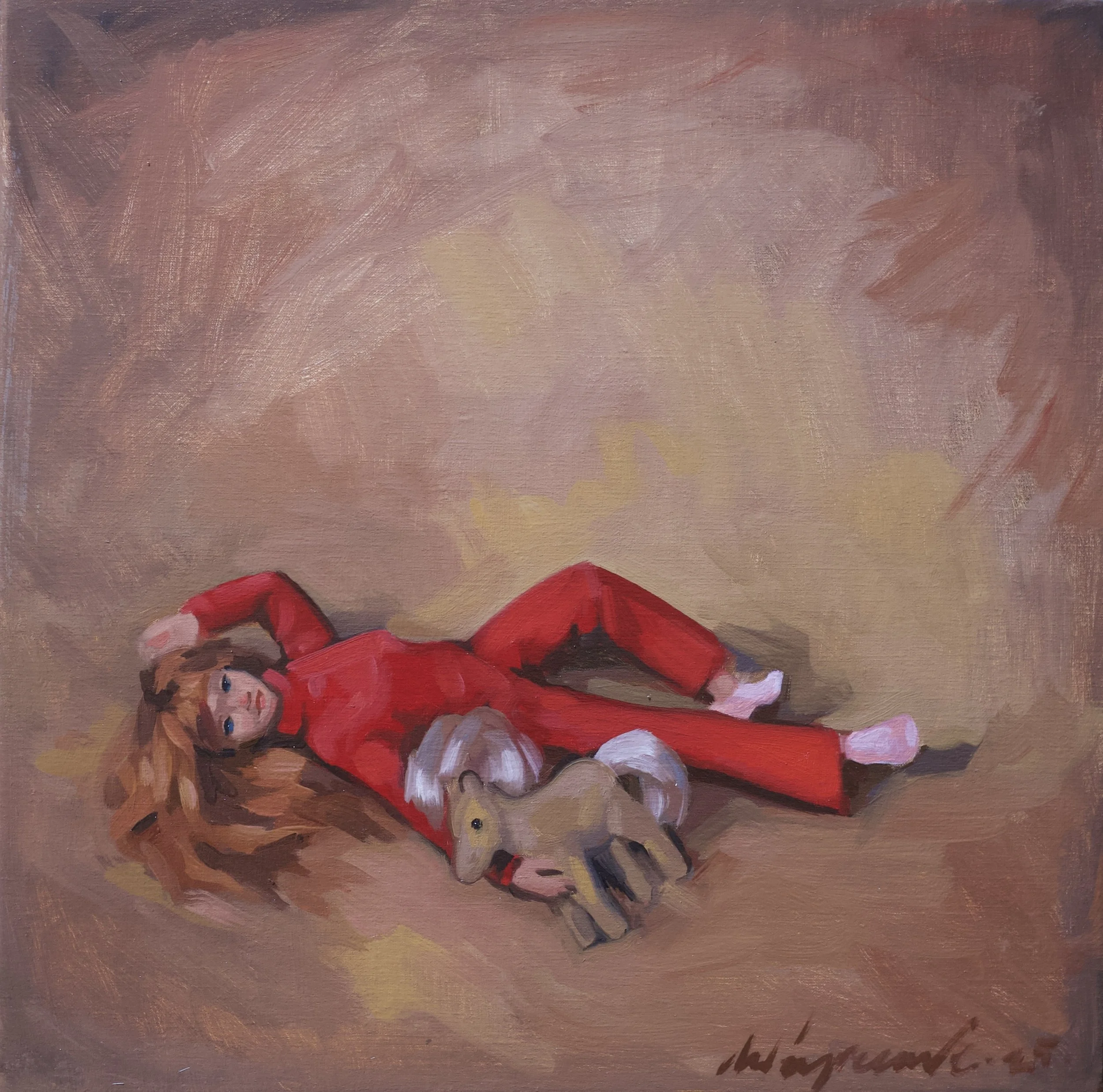 Sally - Rewriting The Script 40x40cm.jpeg