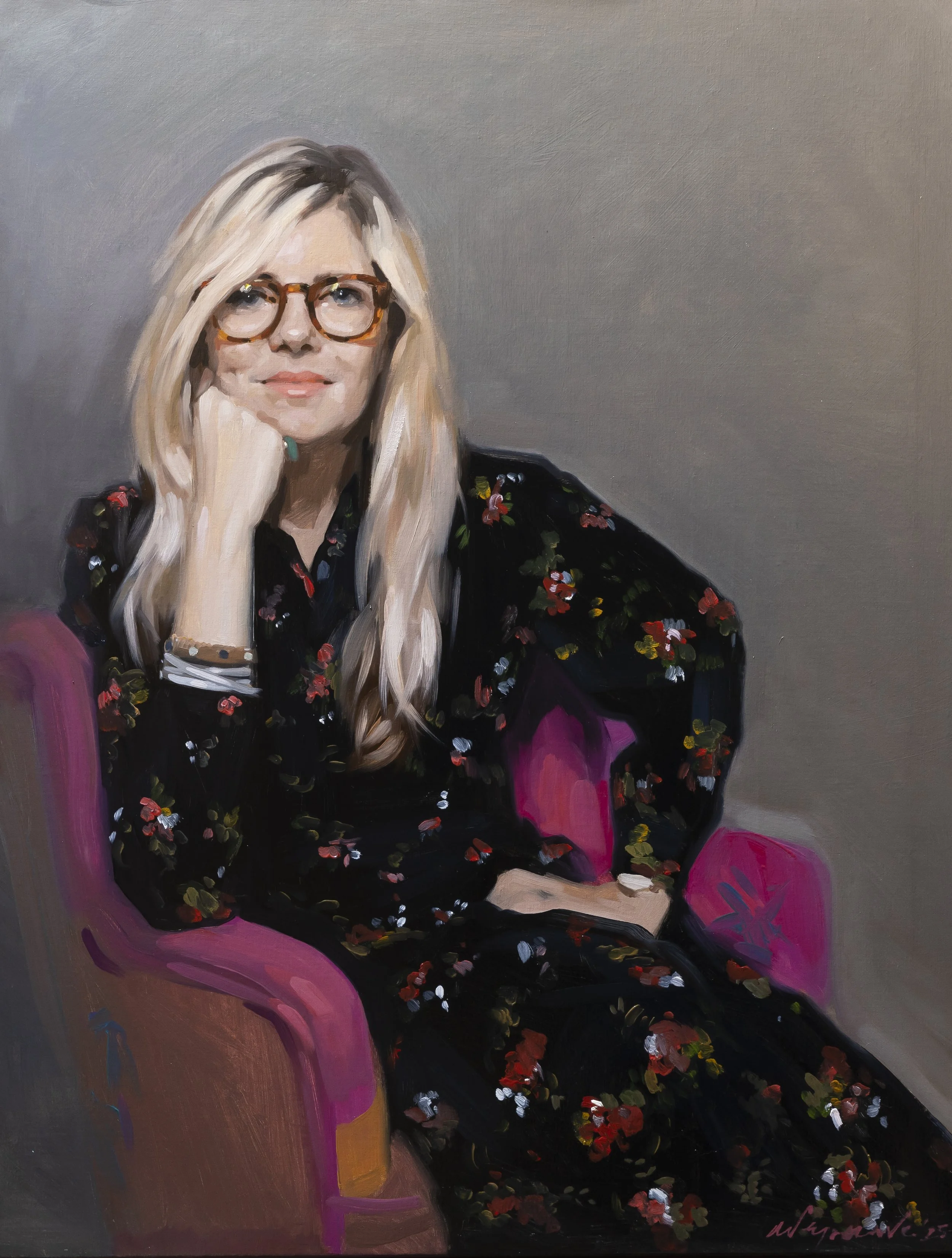 Emma Barnett
Giving Voice
Oil on Linen
90 x 70 cm