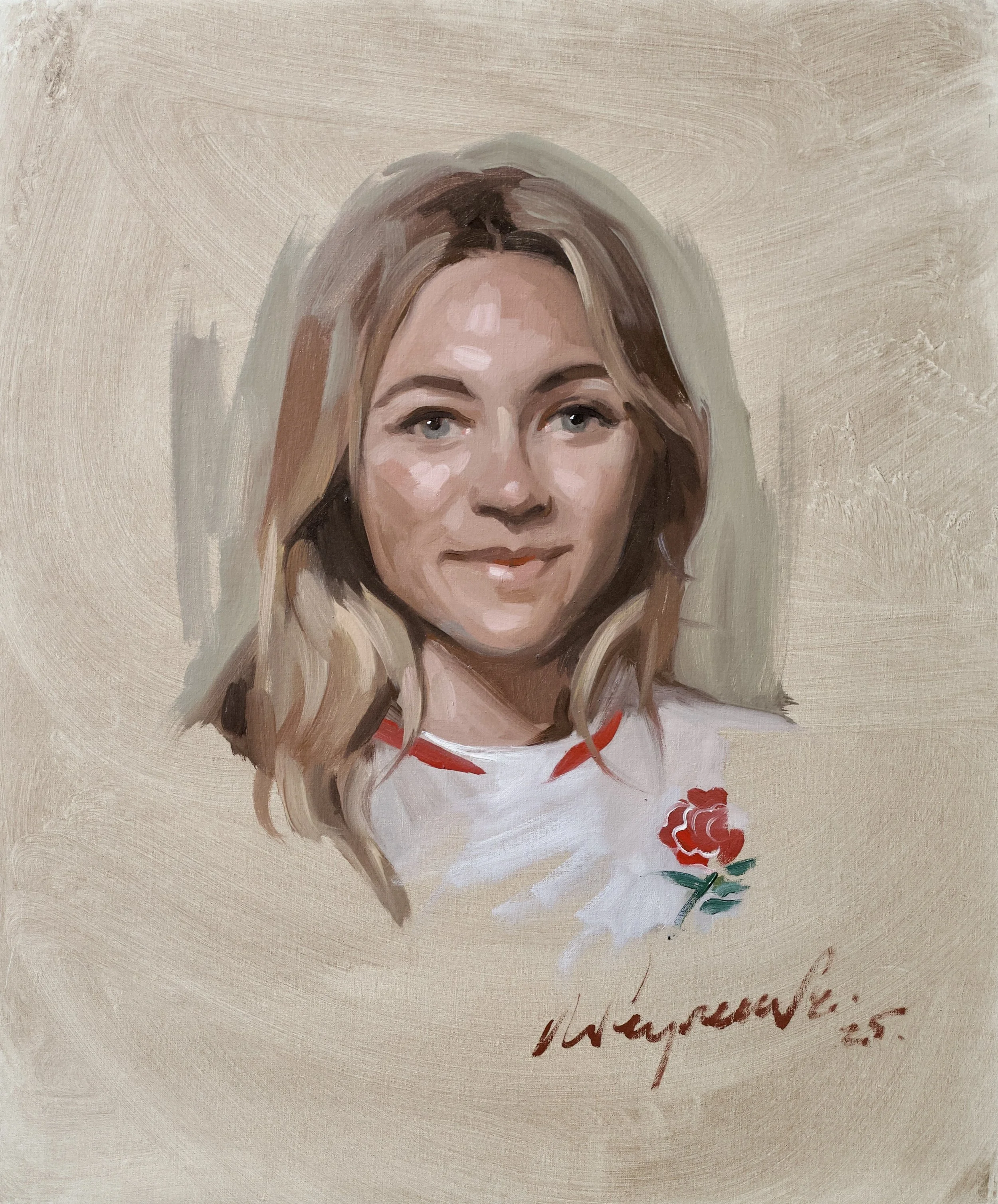 Zoe Stratford
Head Study of Zoe Stratford
Gifted to the sitter.