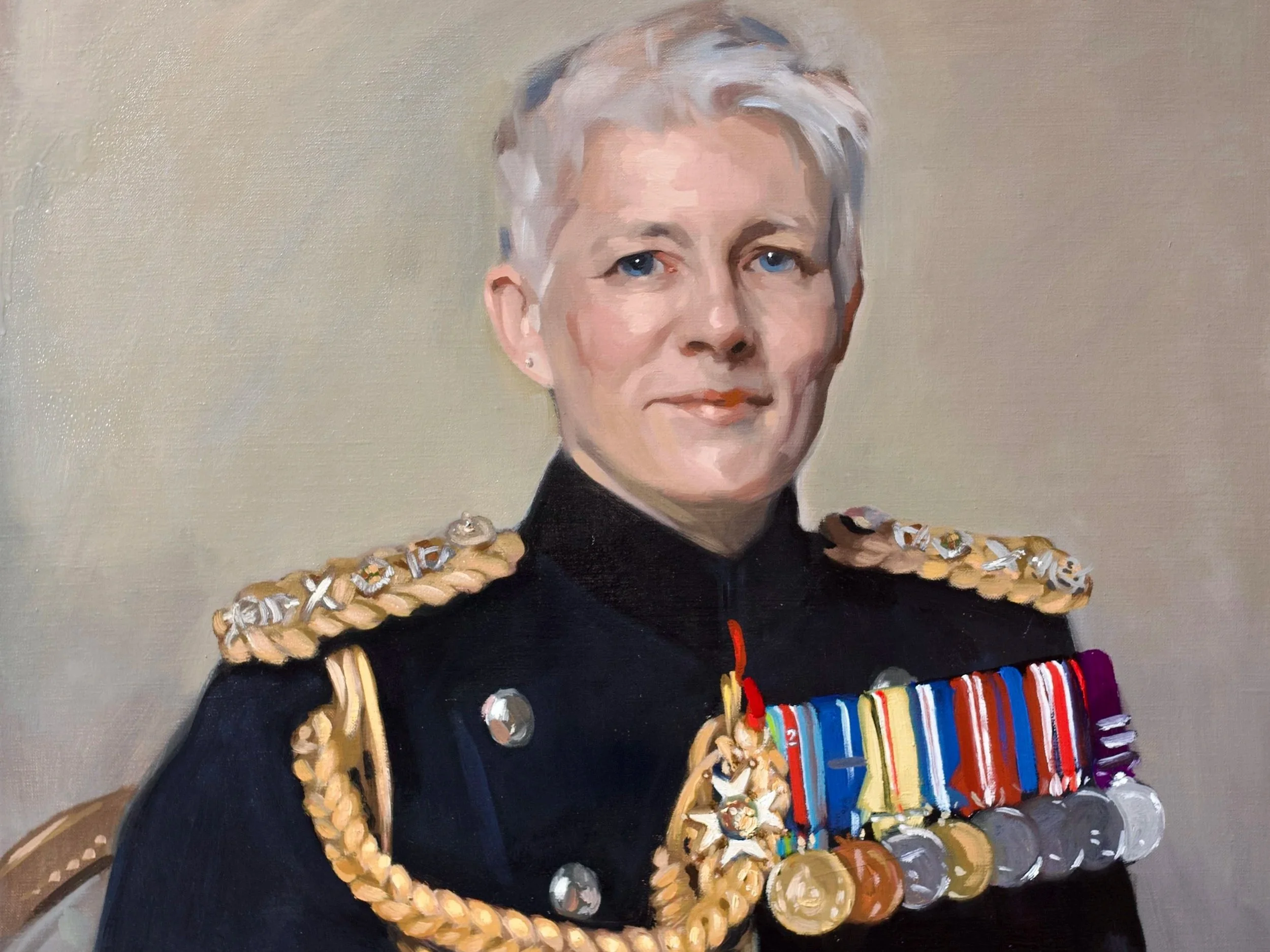 General Sharon portrait in uniform