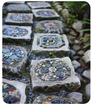 Create a Concrete Stepping Stone