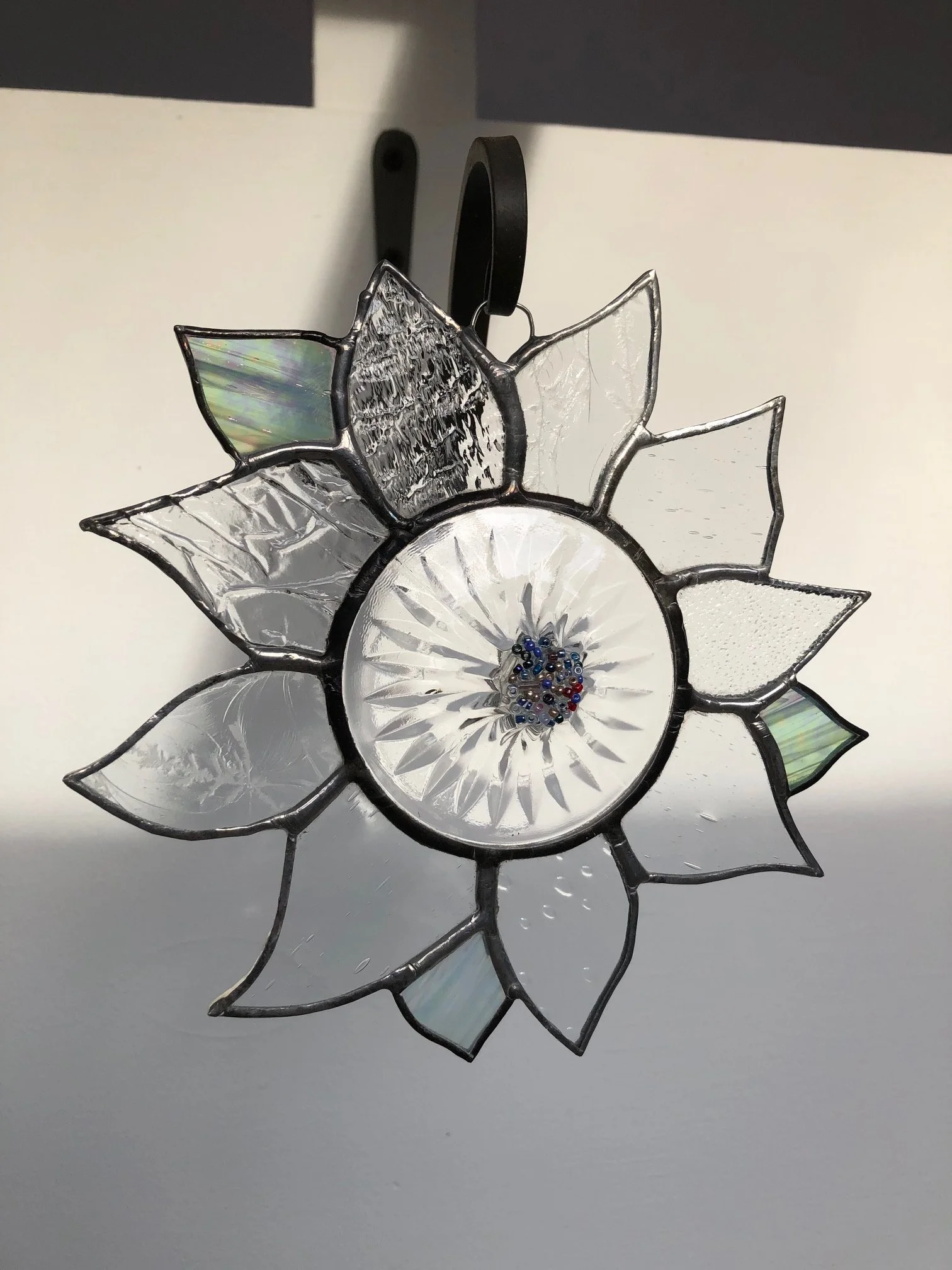 Create a Repurposed Stained Glass Flower