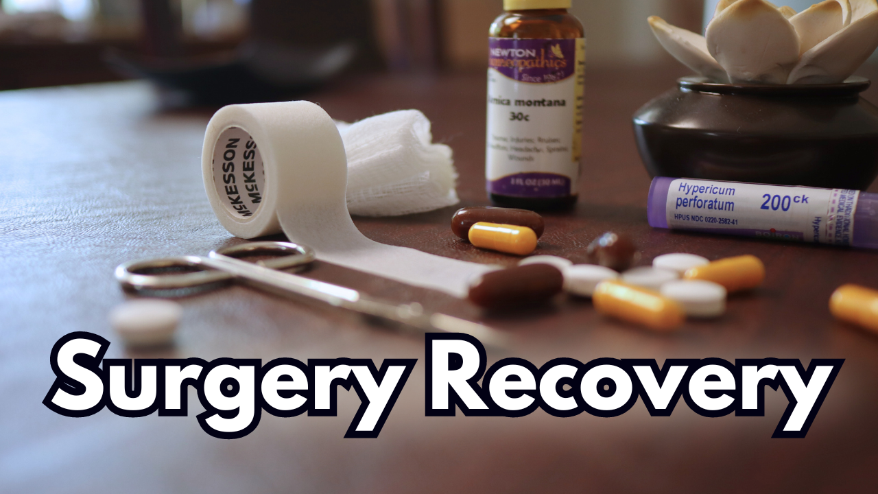 Supplements We Used After Surgery