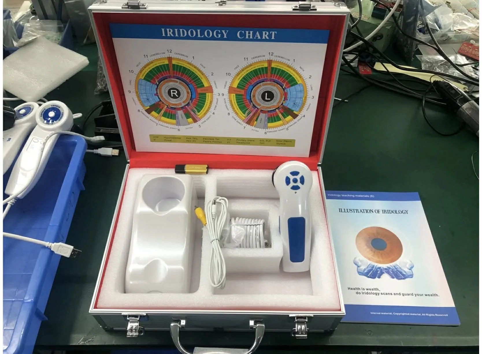 Iridology Camera 9822u in Case.jfif