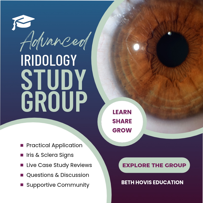 Iridology Mentoring and Study Group