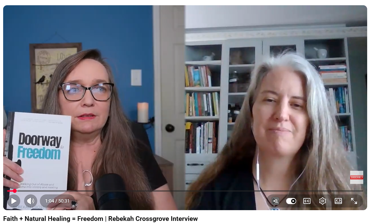 Faith + Natural Healing = Freedom with Rebekah Crossgrove