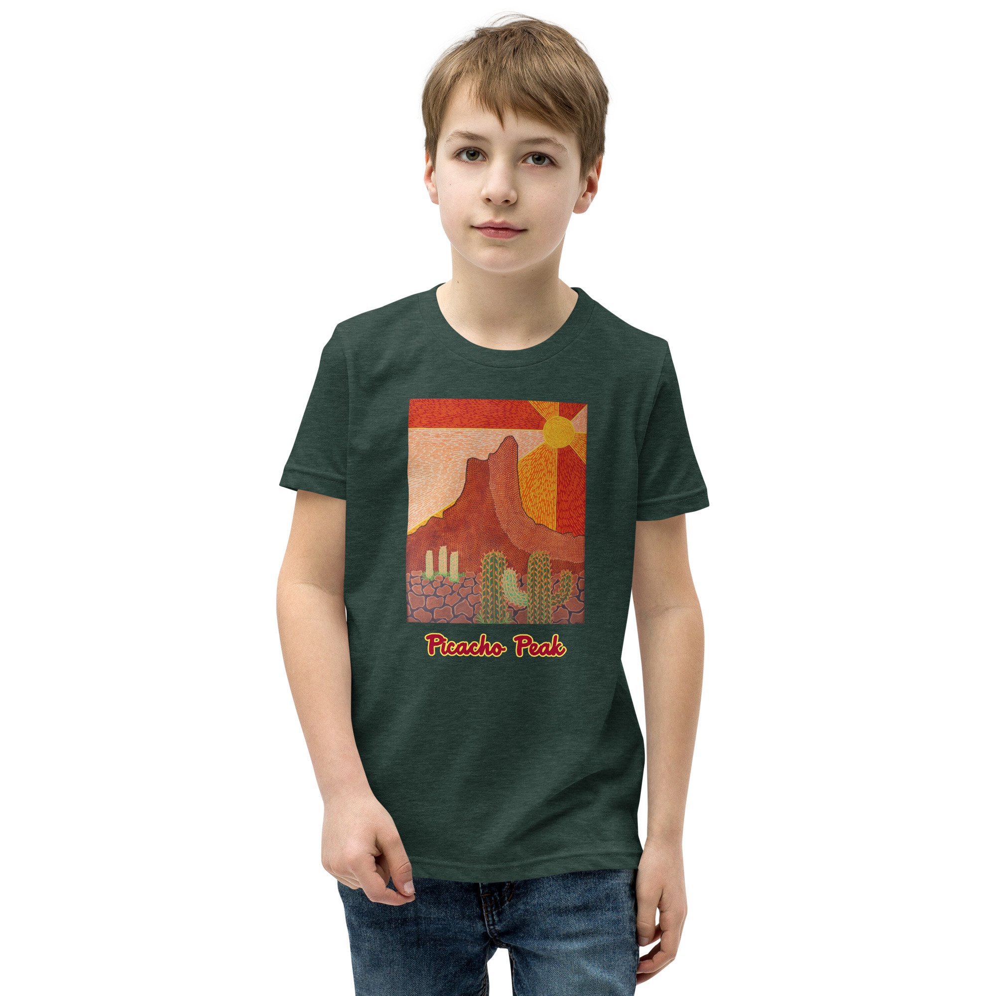 youth-staple-tee-heather-forest-front-645ae94494981.jpg