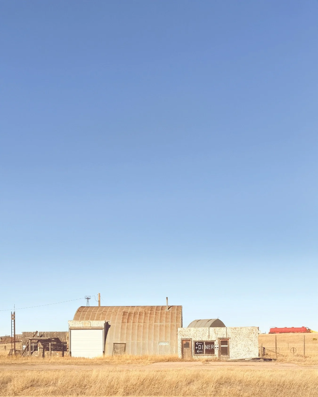 I recently saw a post from @landofthelonesome and noticed a very familiar place. It sent me digging through my photos to this one I captured in the early parts of 2025.

This building sits just outside of my hometown in Harrison, Nebraska. I couldn&r