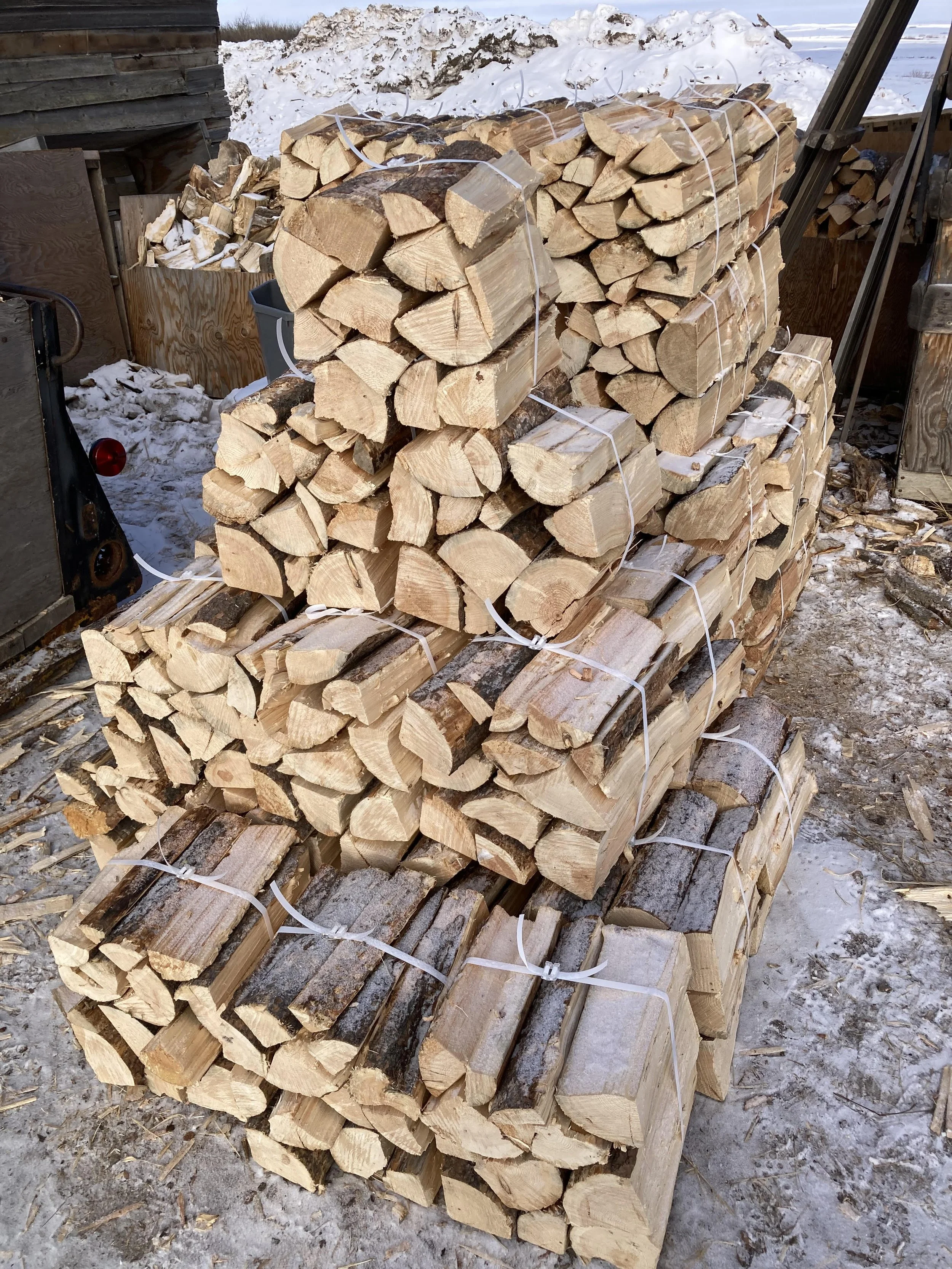 Pine Firewood Bundles