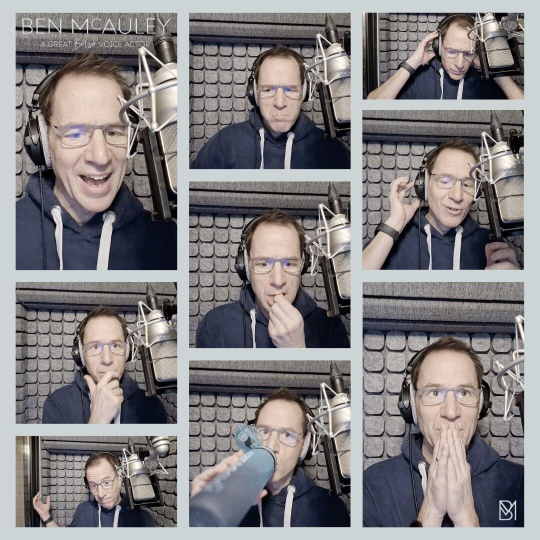 Behind the Scenes: The Many Faces of Voice Acting 🤪 ⁠
⁠
Sometimes, the booth turns into a playground of expressions as the voice actor dives into a script during long sessions! From silly to serious, every facial contortion is part of the process. E