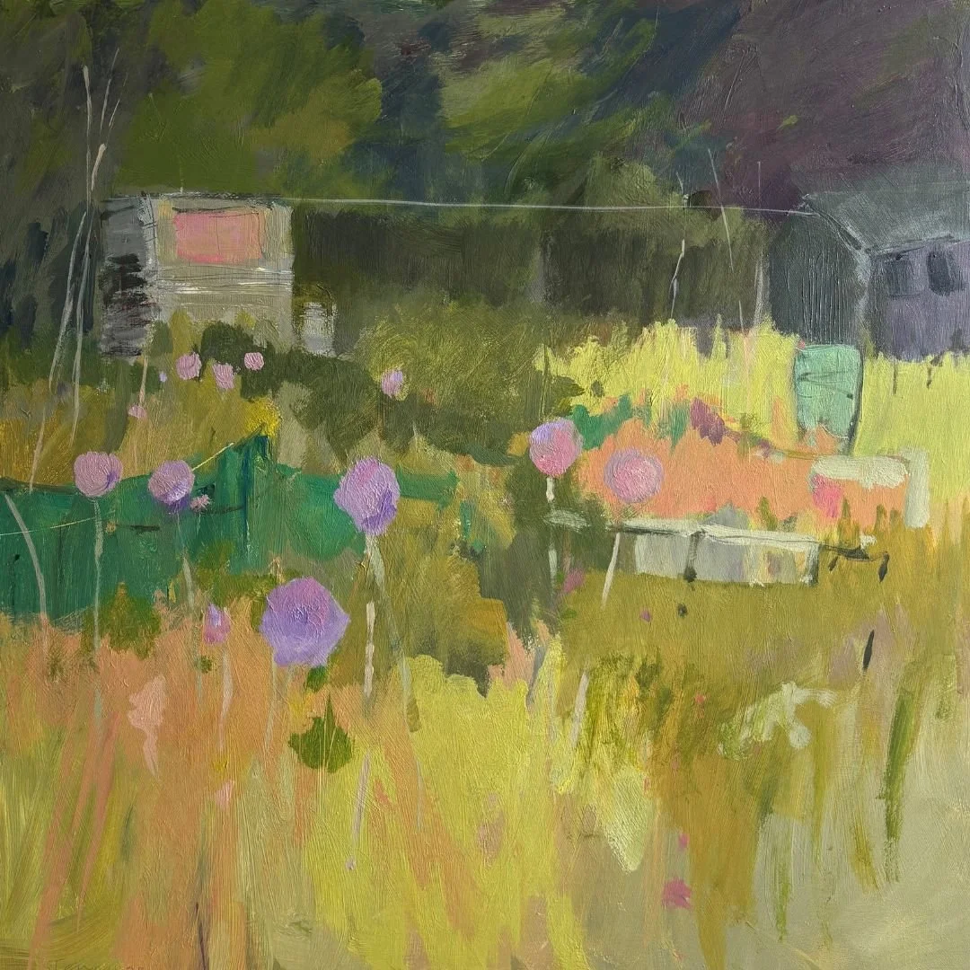 Summer Allotment with Alliums square format.jpg