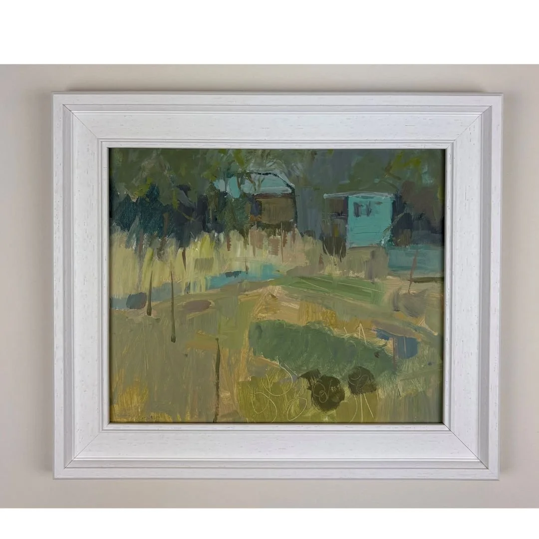 Two Sheds (winter allotment) framed square format.jpg