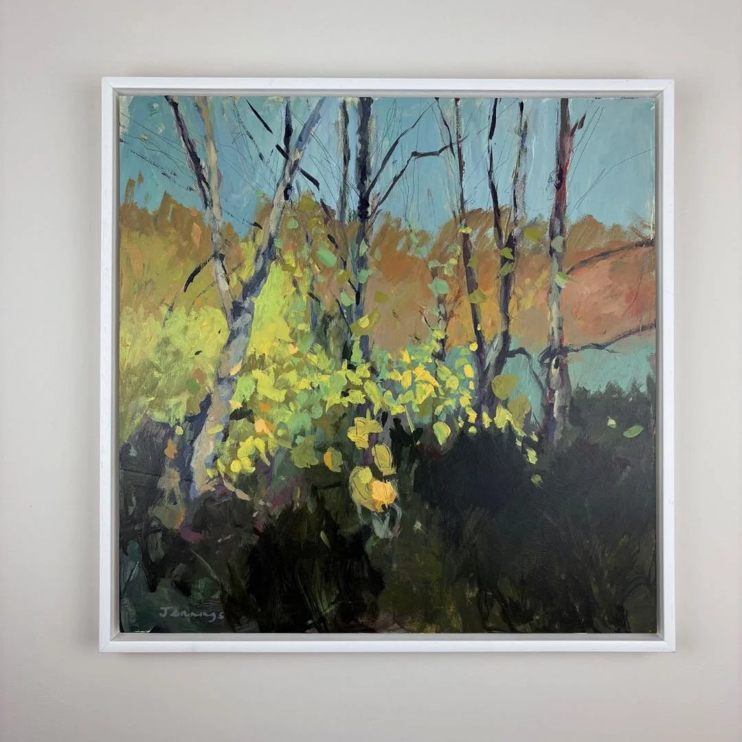Autumn Birches framed square format.jpg