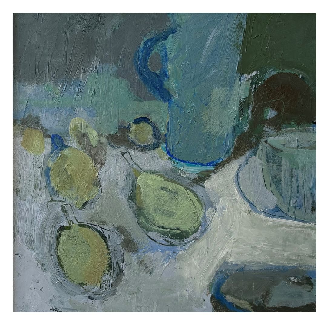 Blue Jug with Pears square format.jpg