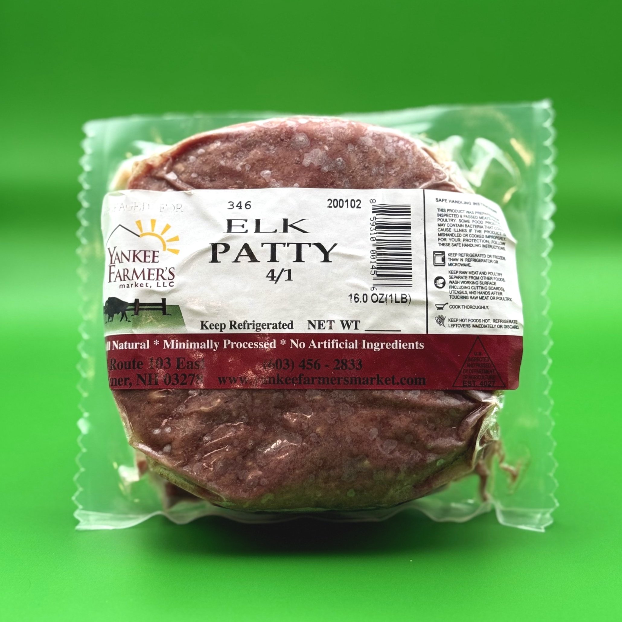 Elk Burgers (4 Pack)